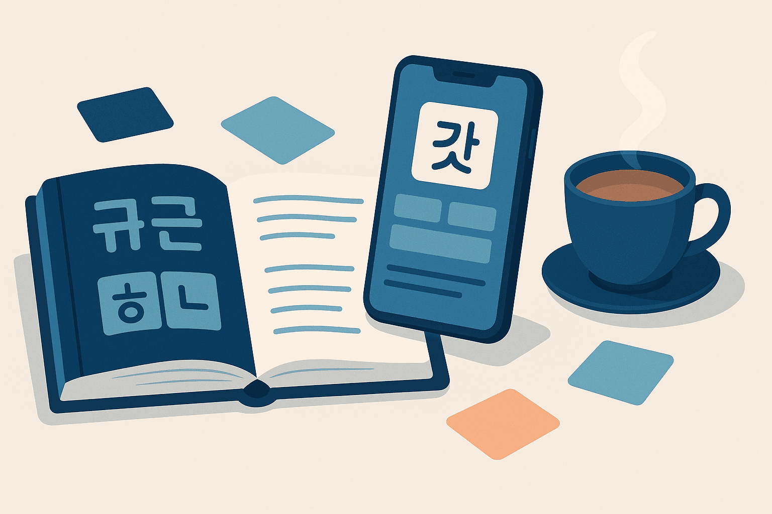 한국어 학습 앱 '자모 코리안'으로 효과적으로 배우기